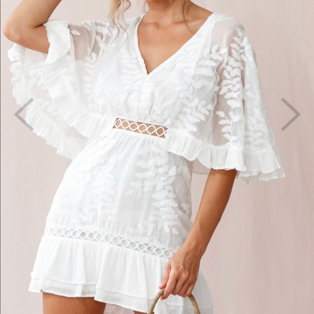 White Dress - New, tags on